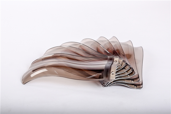 Blades made of transparent MS Resin