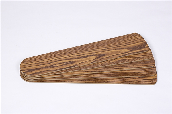 5 natural wood blades