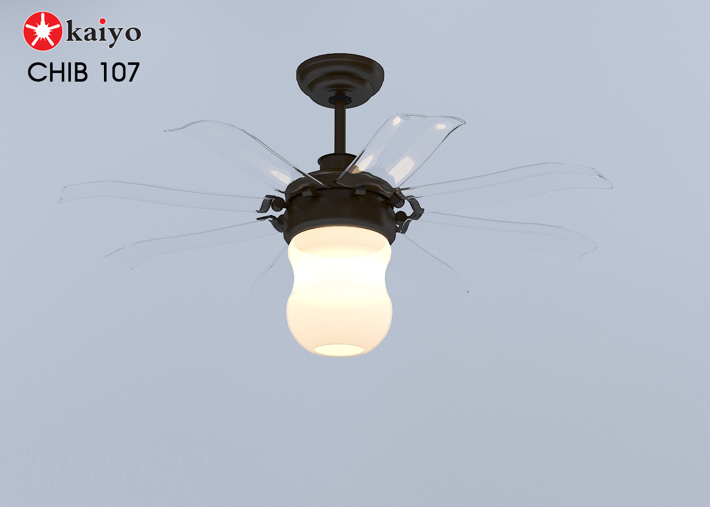3DMAX quạt trần KaiyoKukan CHIB 107