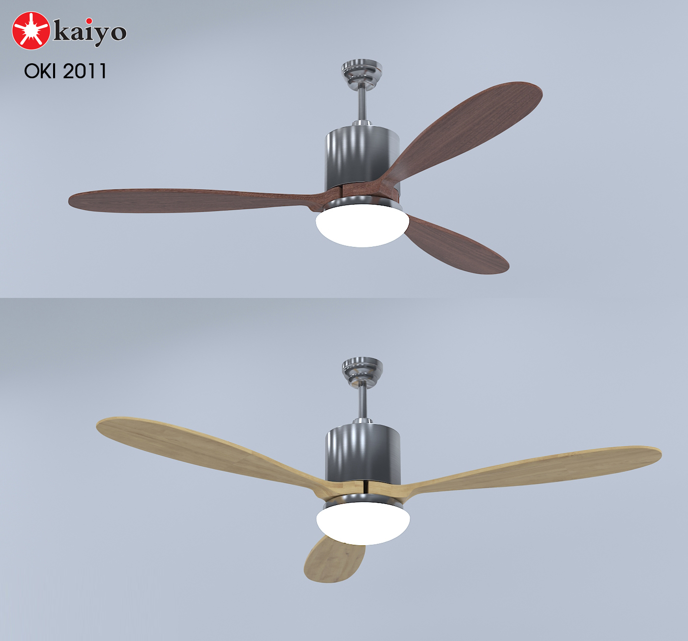 3DMAX quạt trần KaiyoKukan OKI 2011