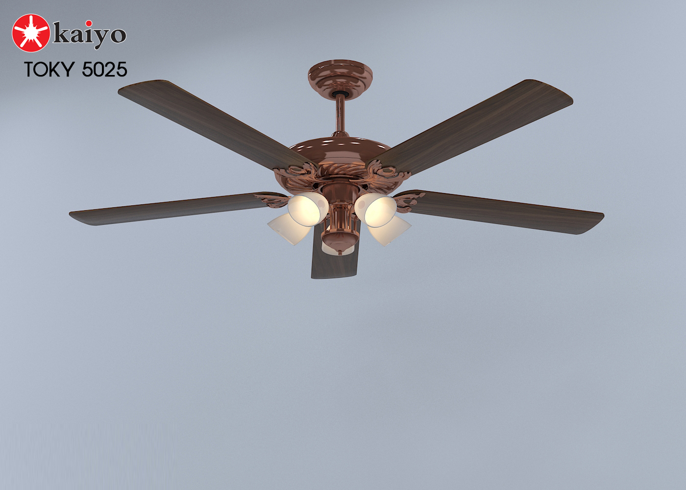 3DMAX quạt trần KaiyoKukan TOKY 5025